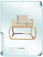 新中式单人椅2-禅修椅