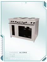 商用燃气灶烤箱组合2