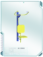 单人坐拉训练器1
