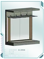 玻璃发光墙面大样